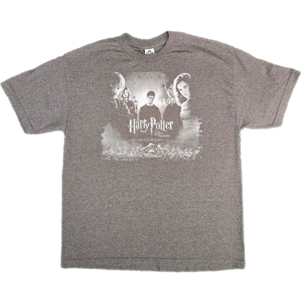 Harry Potter and The Order Of The Phoenix Live Concert Shirt XL Movie Y2k